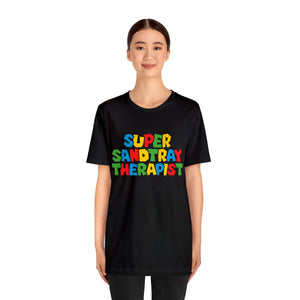 Super Sandtray Therapist Unisex Jersey Short Sleeve Tee