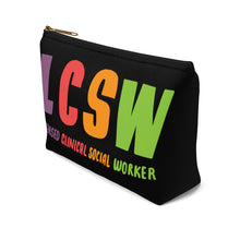 Load image into Gallery viewer, LCSW Accessory Pouch w T-bottom